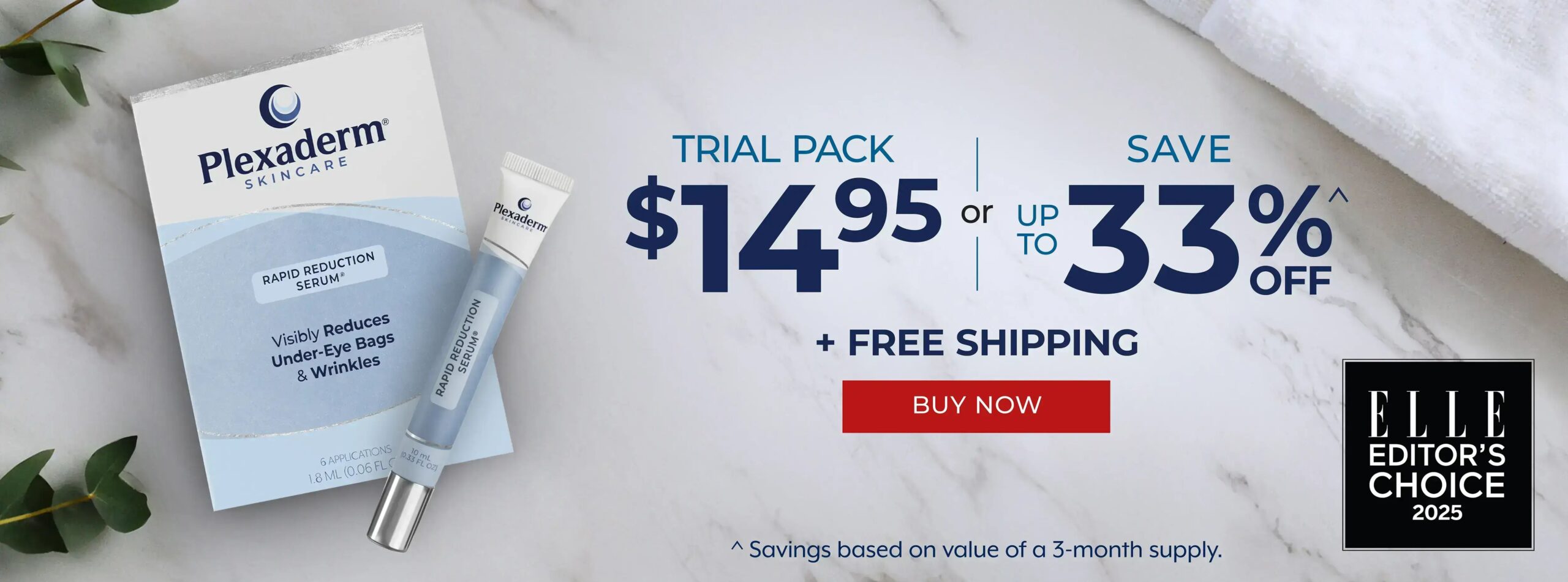 Plexaderm Trial Pack $14.95, Save up to 33% off with free shipping